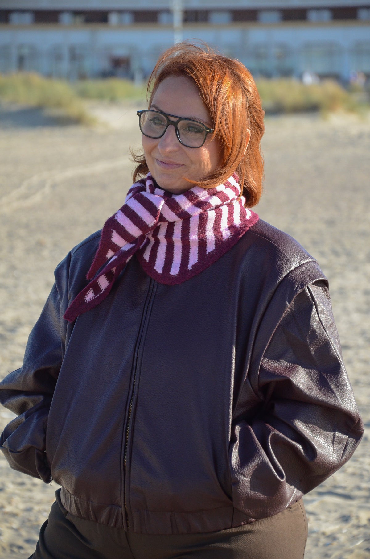 Foulard Lara - Bordeaux