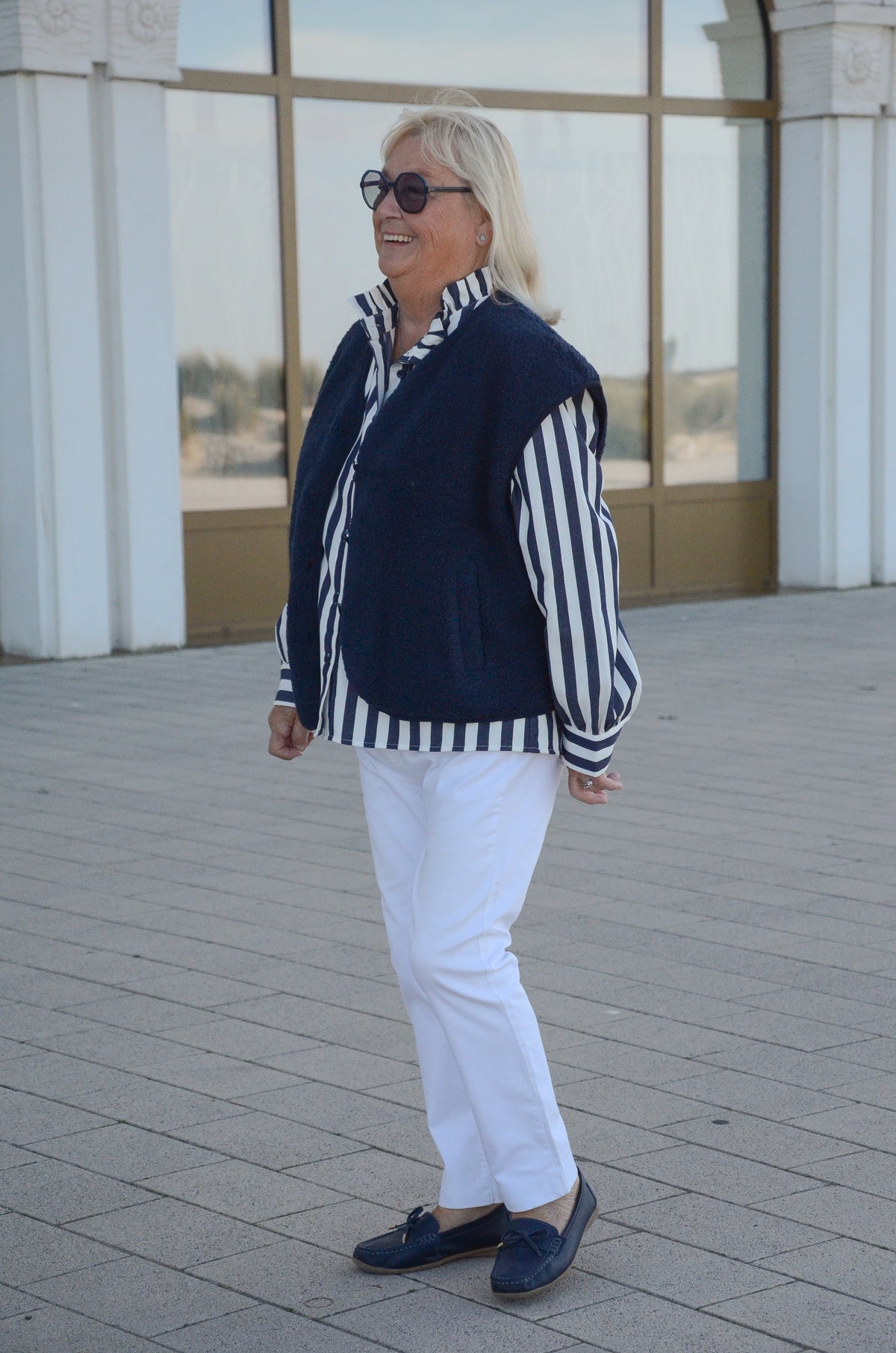 Gilet Billie - Marine