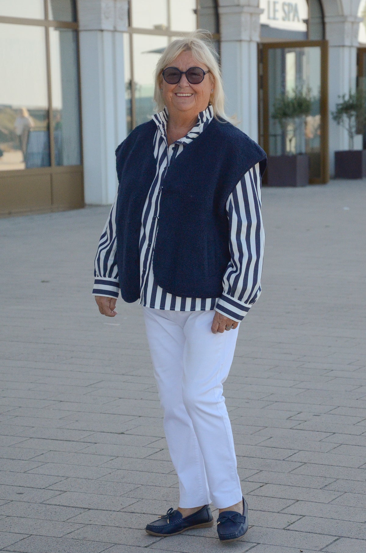 Gilet Billie - Marine