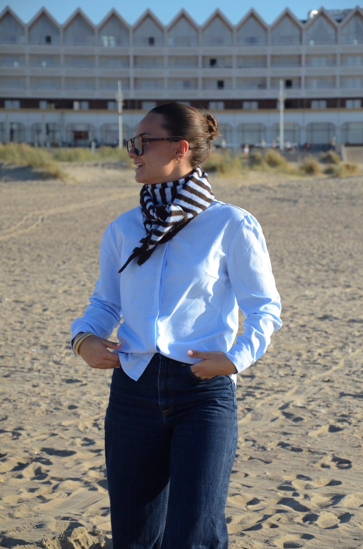 Foulard Lara - Marron