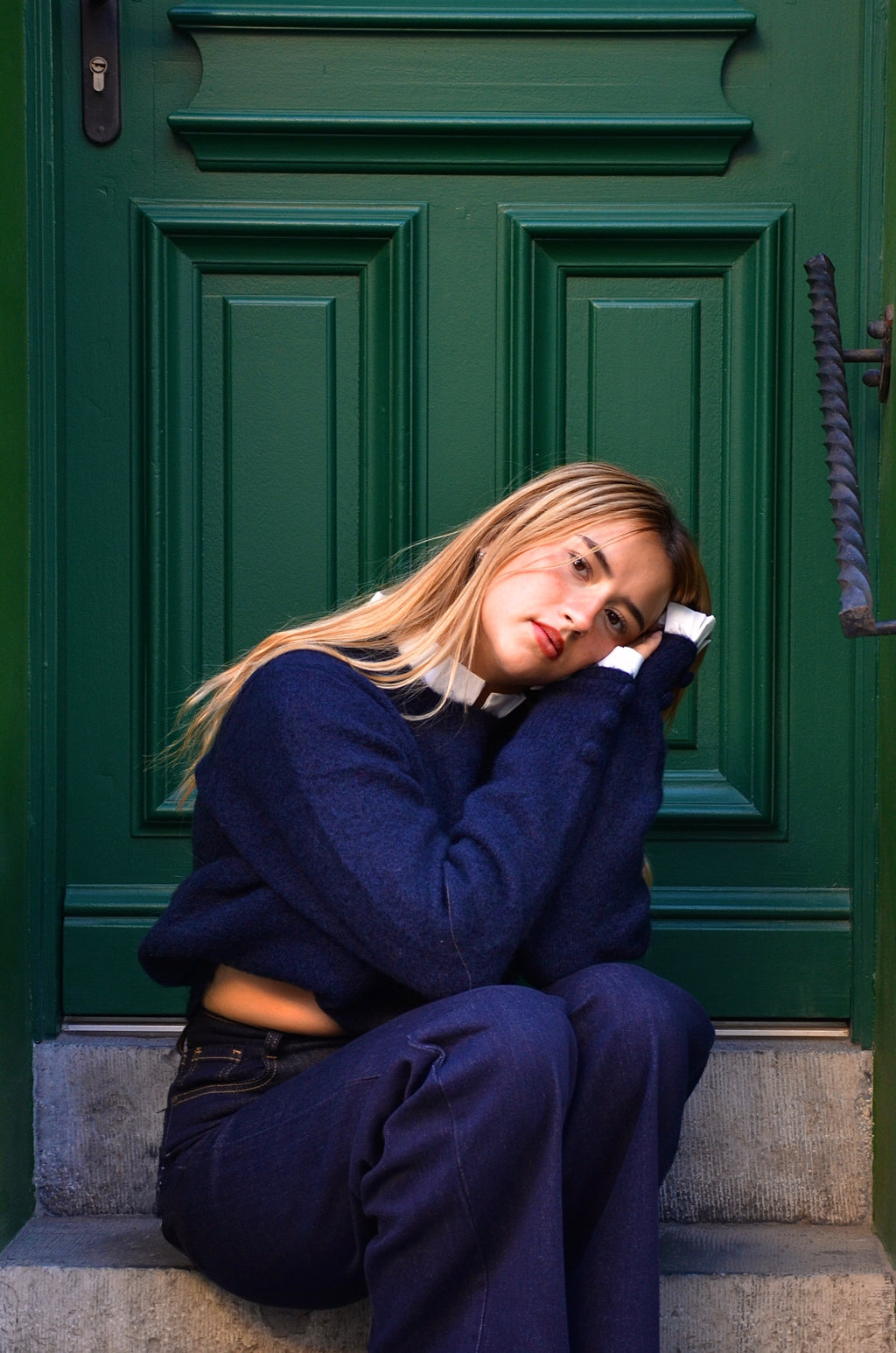 Pull Louise - Bleu marine
