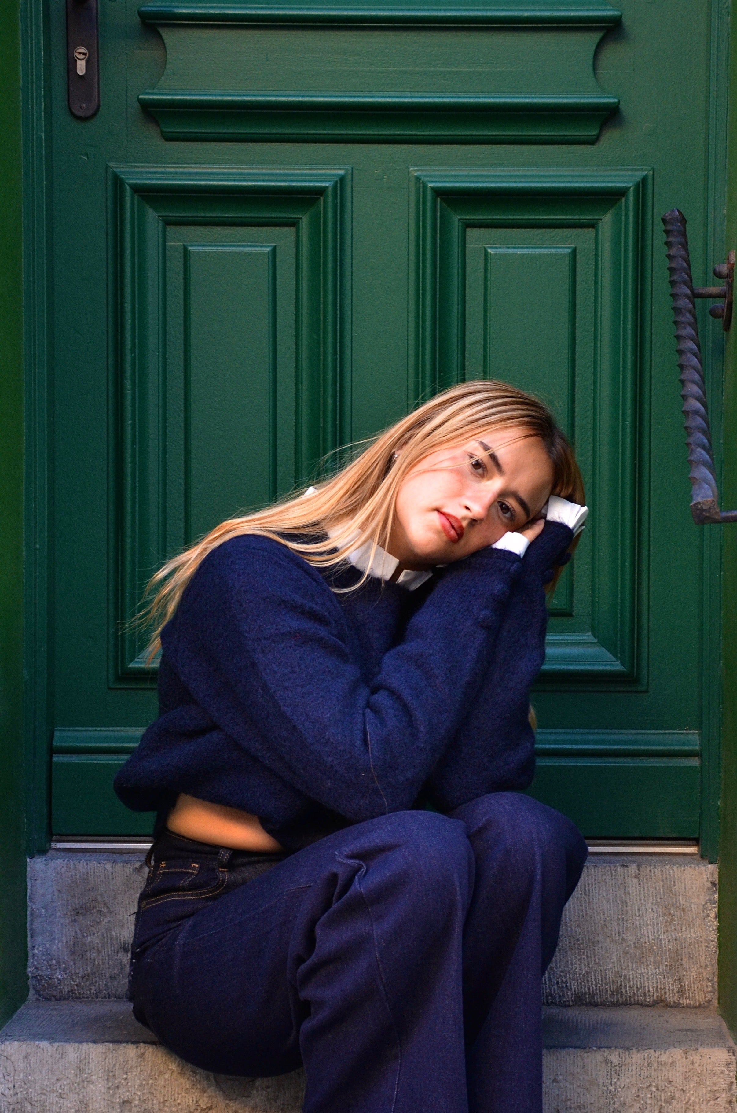 Pull Louise - Bleu marine