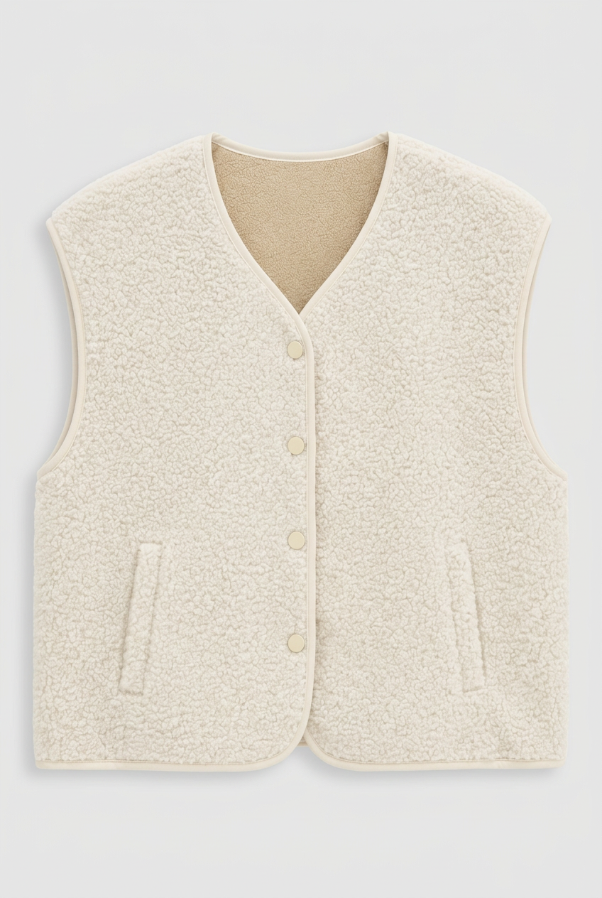 Gilet écru sans étiquette