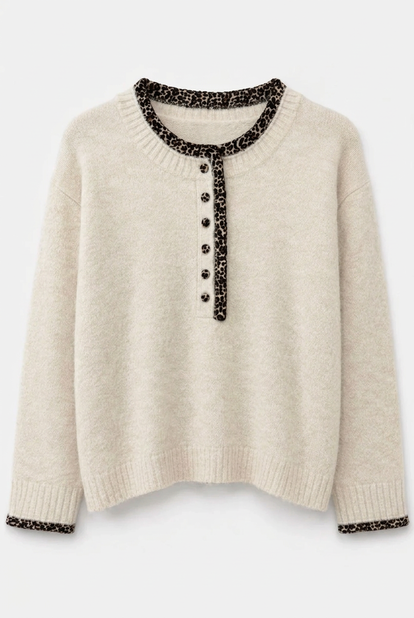 Pull écru sans étiquette